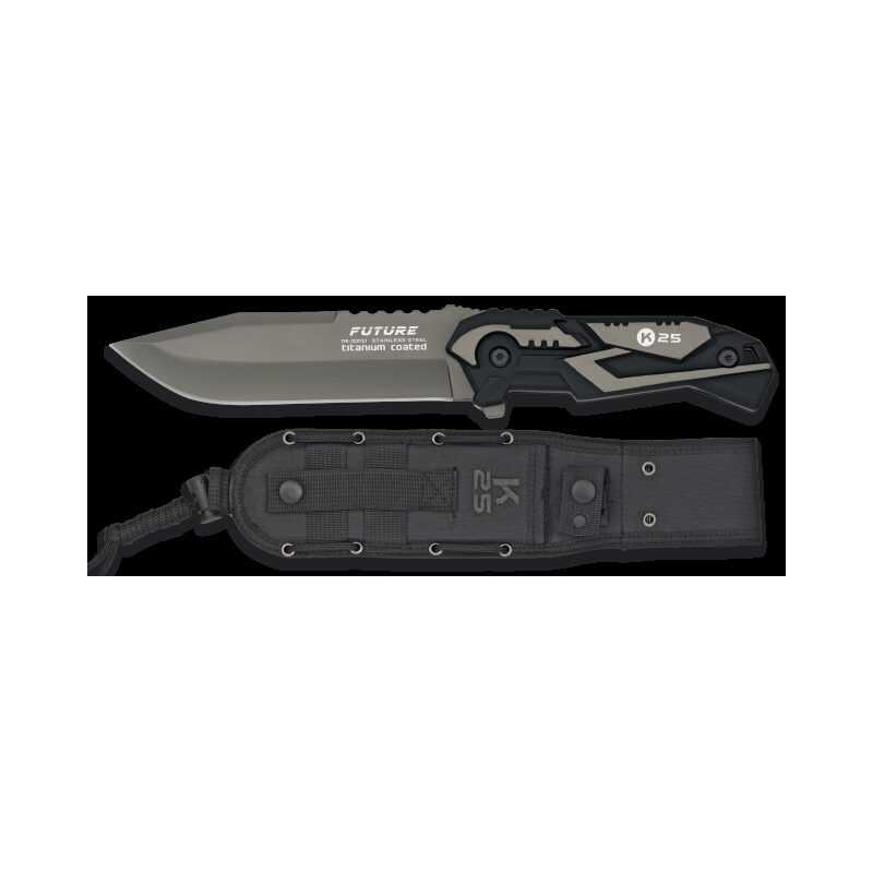 Cuchillo K25 FUTURE 32121 Negro