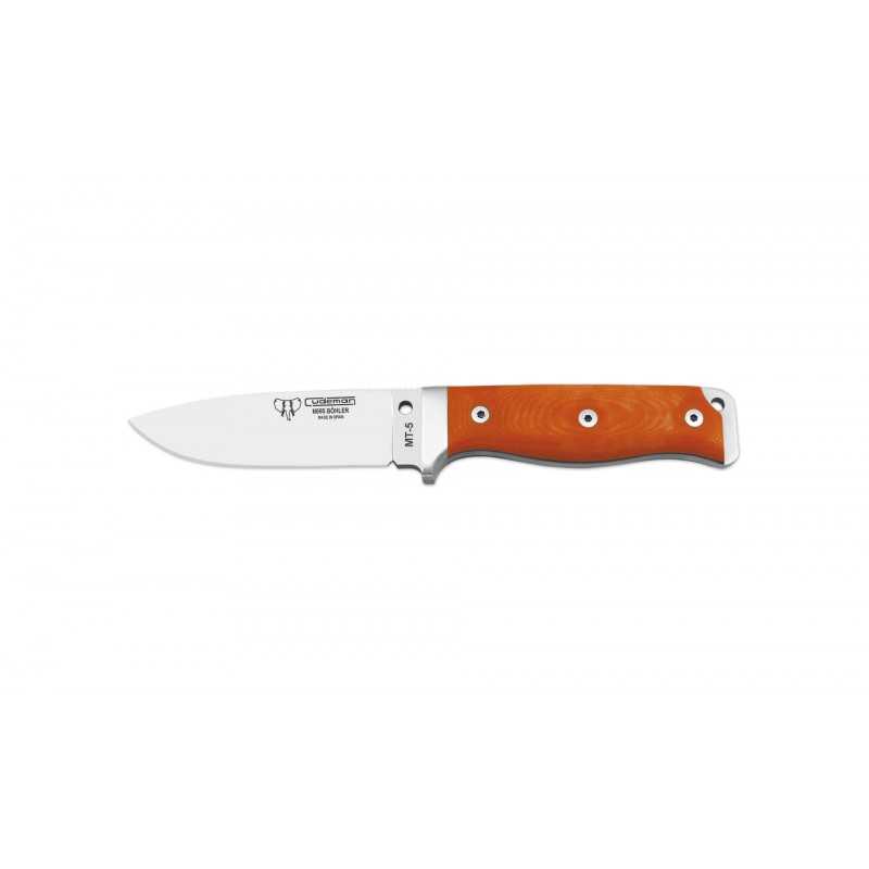 Cuchillo Supervivencia Cudeman MT5 120j G10 Naranja