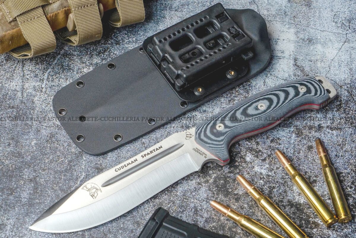 Cudeman Spartan 126-M-K - Cuchillo de supervivencia español