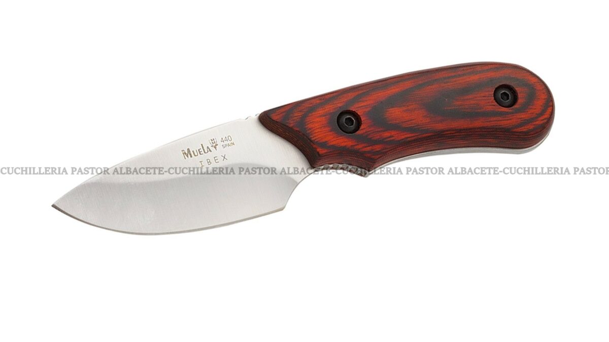 Muela Ibex 8R – Desollador Compacto en Madera Prensada de Coral