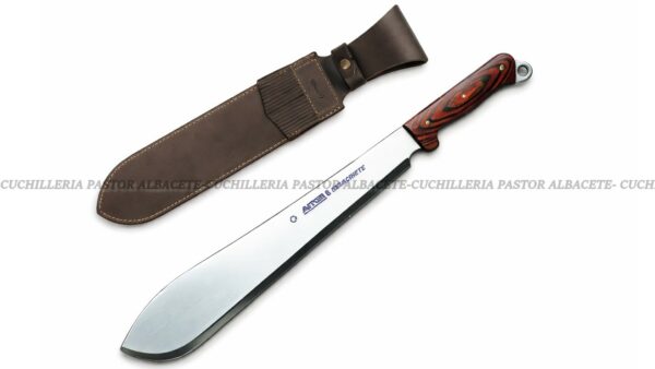 El Aitor Bolomachete Madera 16008M es una herramienta robusta diseñada para cortar maleza, desbrozar y trabajos intensivos en campo