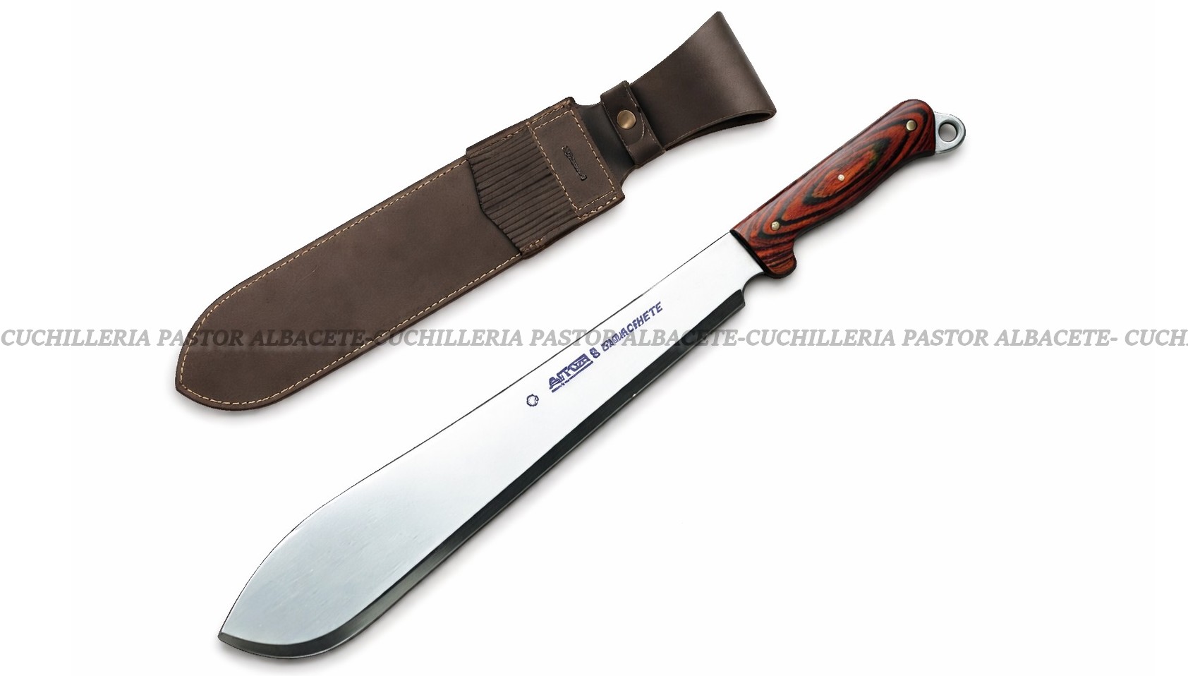 El Aitor Bolomachete Madera 16008M es una herramienta robusta diseñada para cortar maleza, desbrozar y trabajos intensivos en campo