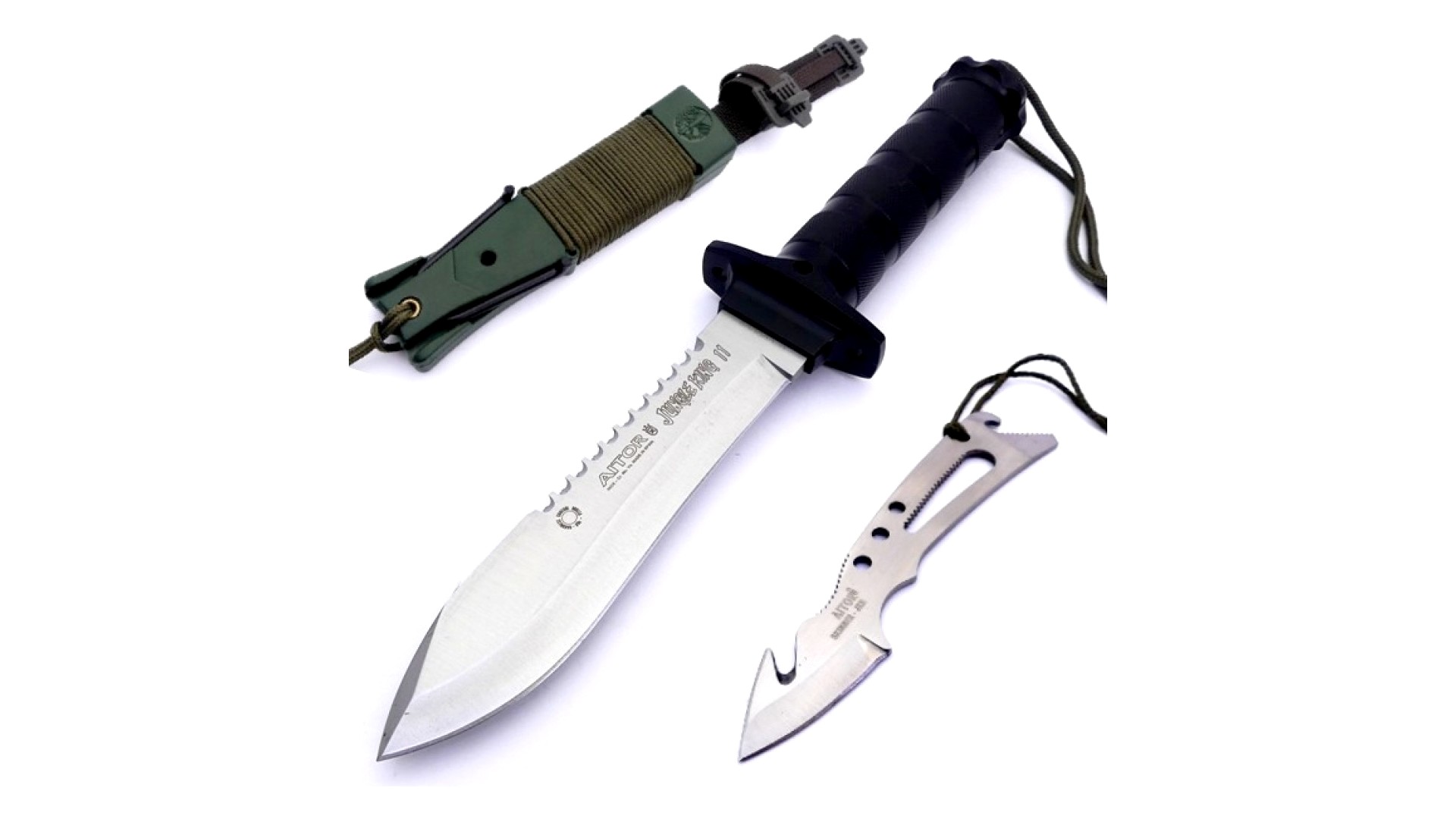 Aitor Jungle King II Blanco 16012 - Cuchillo de Supervivencia - Kit - Imagen 4