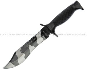 El Aitor Oso Black es un cuchillo táctico y de supervivencia diseñado para ofrecer máxima versatilidad en cualquier entorno.