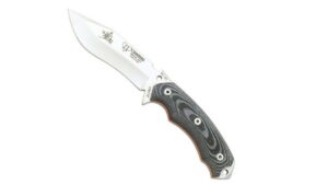 Cudeman 124‑M JJ.SK1 – Navaja Supervivencia Bushcraft España · Micarta Negra & Böhler N695