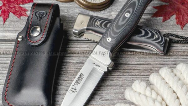 La Cudeman MT4-384 es una navaja táctica, supervivencia y coleccionistas exigentes para los aventureros más exigentes.