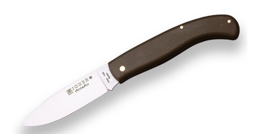 Navaja Joker NV77 Mango de Fibra Verde Cierre de Pistón