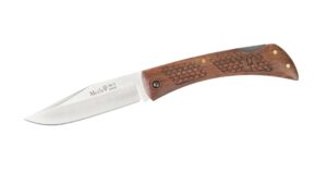 Navaja Muela BT‑9 NG | Hoja 9 cm – Cachas Nogal – Back‑Lock