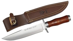 Cuchillo Muela Urial 19CO – Estilo Bowie, Madera de Cocobolo y Filo Letal