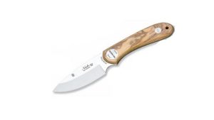 Cuchillo Nieto Max Hunter 1056 – Mango en Madera de Olivo Cuchillo desollador Nieto está diseñado especialmente para caza y actividades al aire libre, combinando resistencia, precisión y ergonomía.