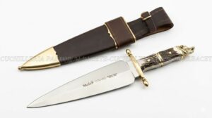 El Muela Covarsi COV-C es una extraordinaria pieza de cuchillería cinegética de lujo, diseñada para quienes valoran la tradición, la artesanía y los materiales nobles.