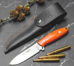 El Cudeman Corbett 256-J es un cuchillo de caza y supervivencia de alto rendimiento, fabricado en Albacete, España.