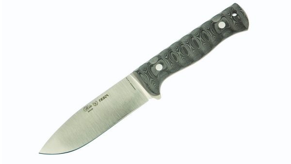 Cuchillo Nieto Yesca Micarta está diseñado para trabajos finos de campo, fuego por fricción, tallado o preparación de yesca.