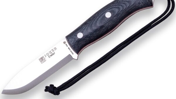 Cuchillo Joker Ember CM122 Micarta,Sandvik 14C28N, Funda