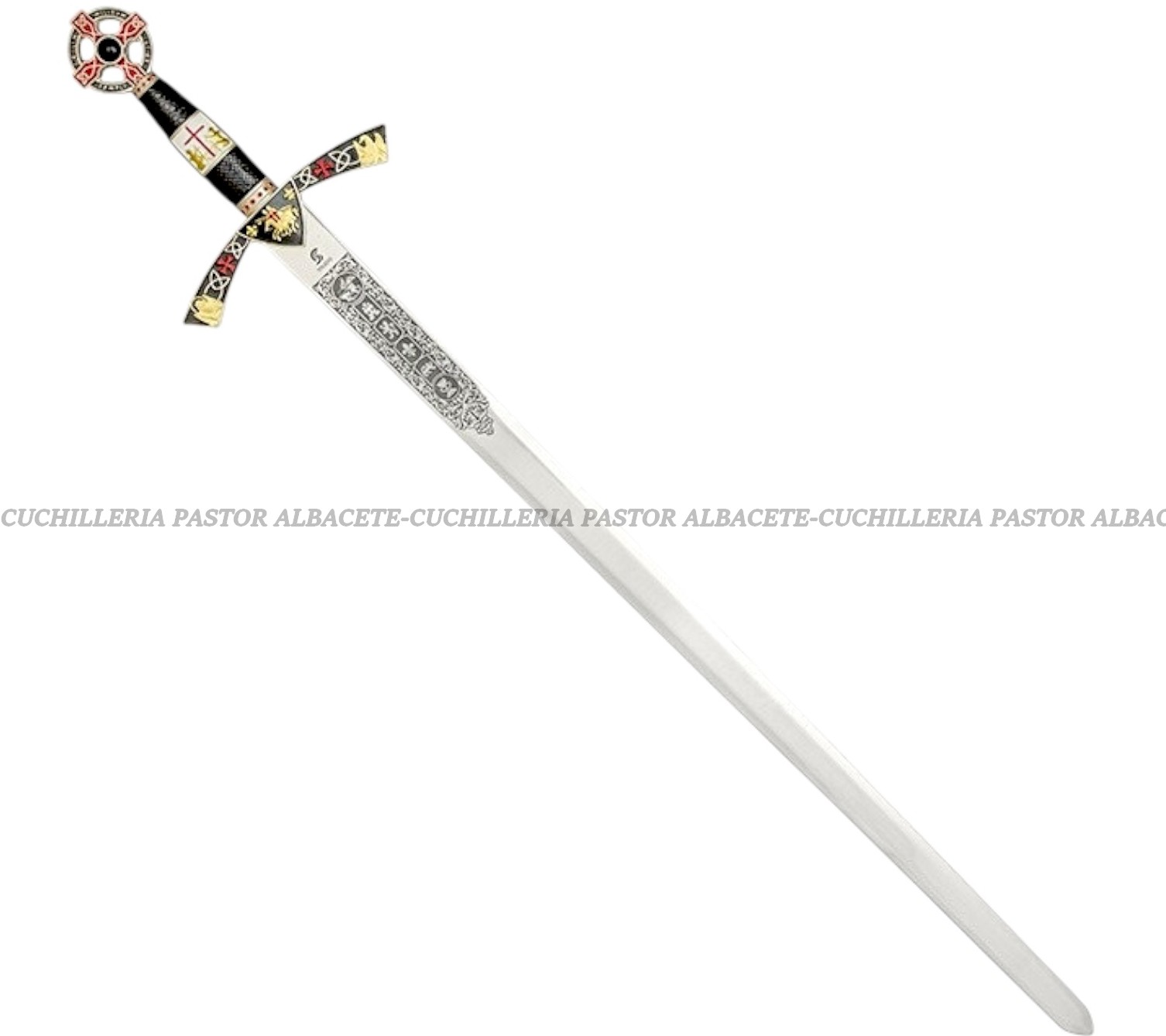 Art Gladius 4112 Espada Templaria Plateada