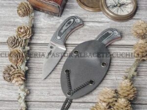 El Cudeman Yoda 200-M-K es uno de los cuchillos de cuello (neck knife) más populares dentro del catálogo de Cudeman Knives,