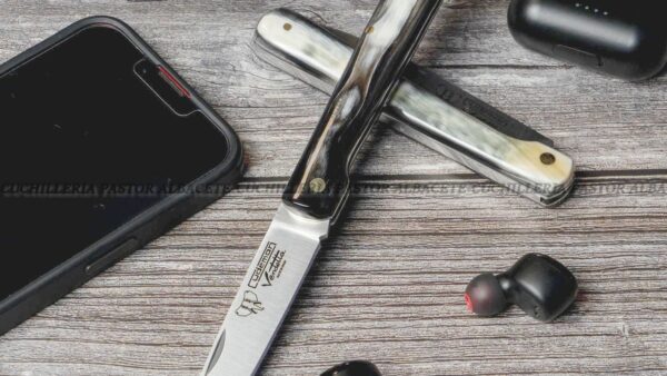 Navaja Cudeman Estilete 408-A Asta de Toro – Hecha en Albacete, España