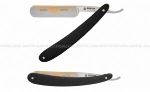 Navaja de Afeitar Dovo Solingen 5/8 Ébano – Precisión y Elegancia Alemana
