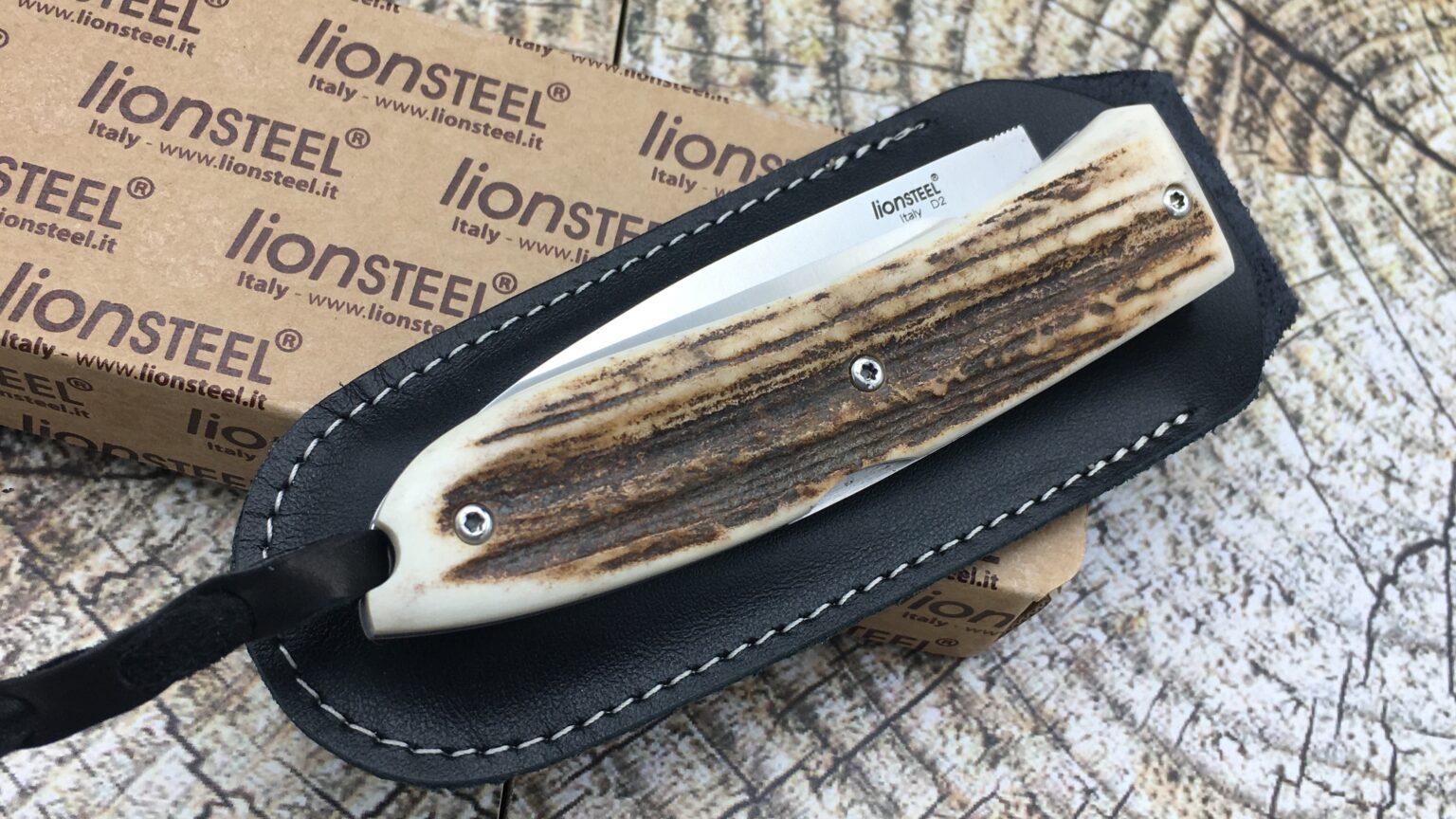 Navaja Lionsteel Opera 8800.CE Ciervo - Imagen 2