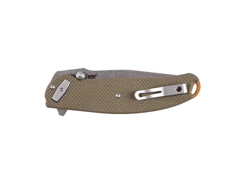 Navaja CRKT 2471 Butte acero D2 frame lock mango G10 - Imagen 3