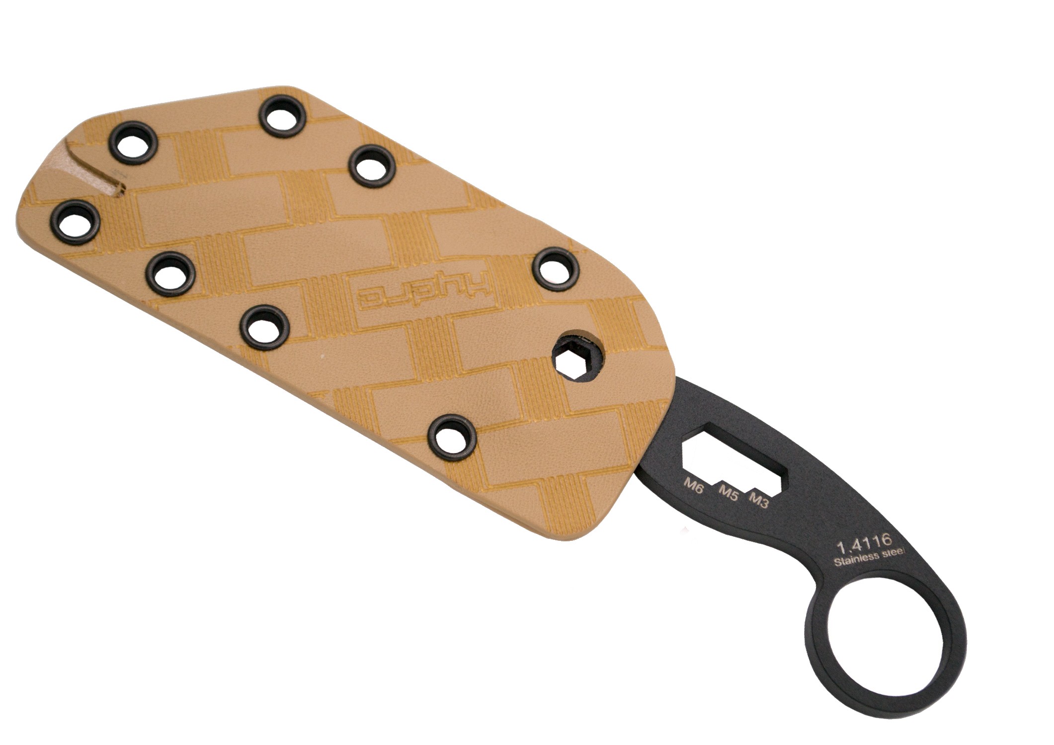 Cuchillo Hydra Buzzard Black Vulture HK-01BKSBR - Imagen 2