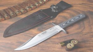 Cuchillo Cudeman Bowie JBK II (107-M), fabricado artesanalmente en Albacete (España).