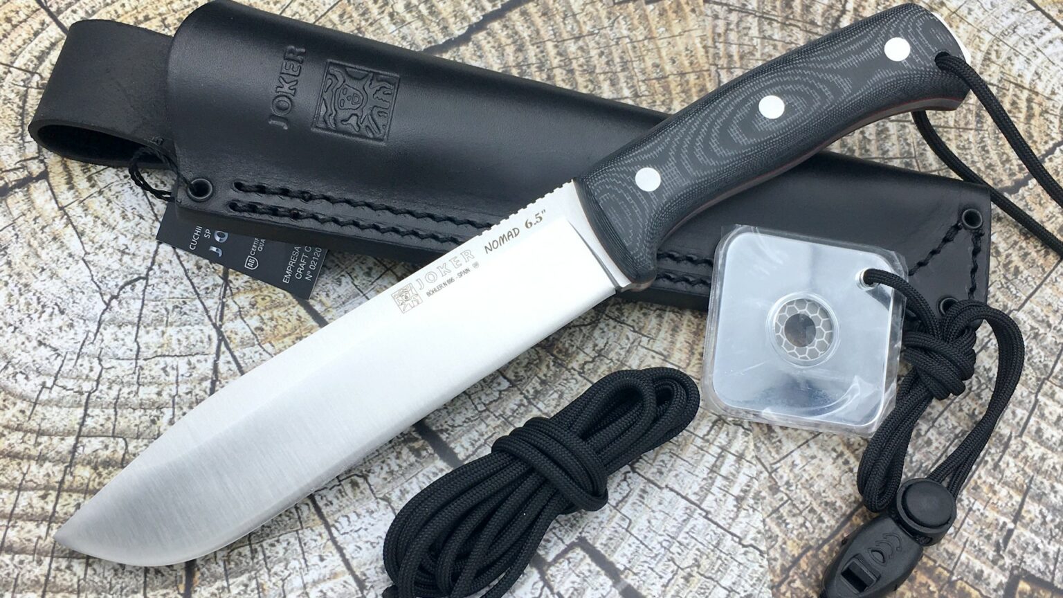 Cuchillo Joker Nomad 6.5 CM137 Micarta + Regalo Alicate y Brújula mejor precio