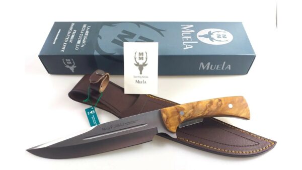 Cuchillo Monte Muela Jabali 17 OL Resistencia, Elegancia y Versatilidad