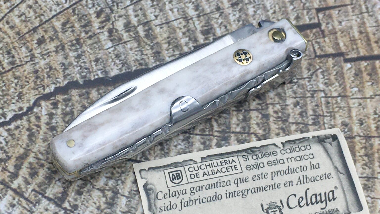 Navaja Machete Celaya CA41 Ciervo Pulido - Imagen 3
