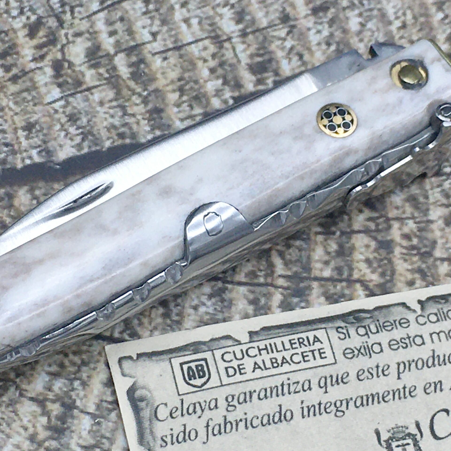 Navaja Machete Celaya CA41 Ciervo Pulido - Imagen 3