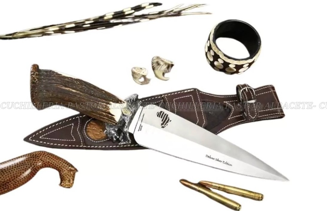 Cuchillo Muela Leopard Big Five Lujo E. Limitada - Imagen 4