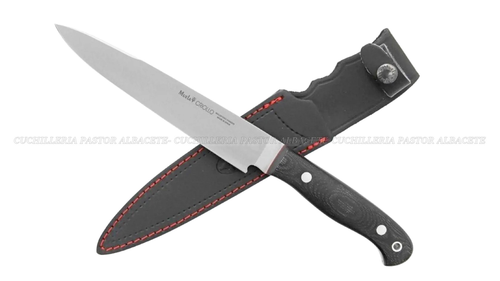 El Cuchillo Muela Criollo ha sido diseñado para los auténticos amantes de la carne, las parrilladas y las actividades al aire libre.