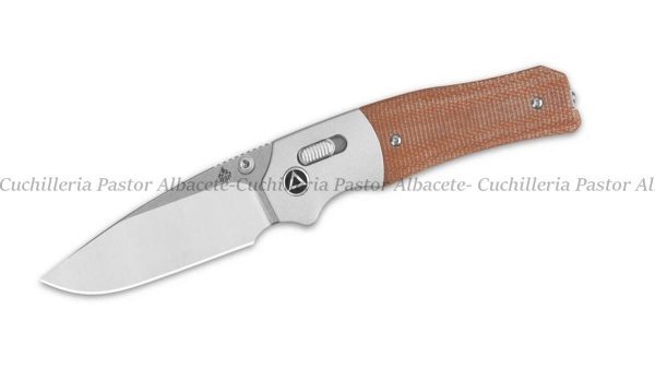 Navaja QSP Vault QS157-C1 Micarta Marrón