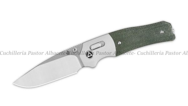 Navaja QSP Vault QS157-B1 Micarta Verde