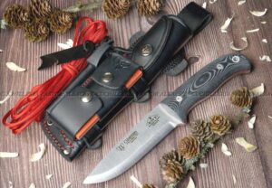 Cudeman ENT 158-MC es una herramienta robusta y equilibrada, ideal para actividades como bushcraft, supervivencia y uso outdoor compacto. Kit supervivencia