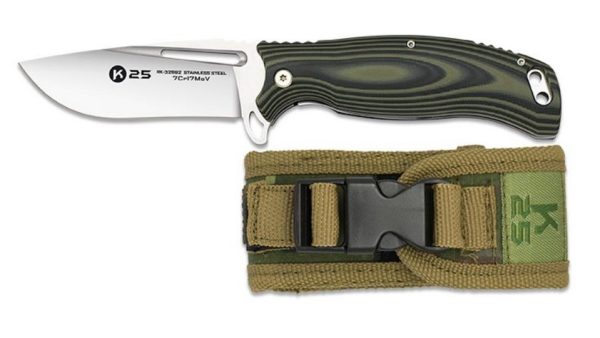Navaja K25 Táctica G10 Verde/Negro 18868