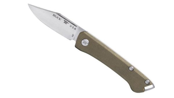 Navaja Buck 250 Saunter 0250GRS1 Micarta Verde