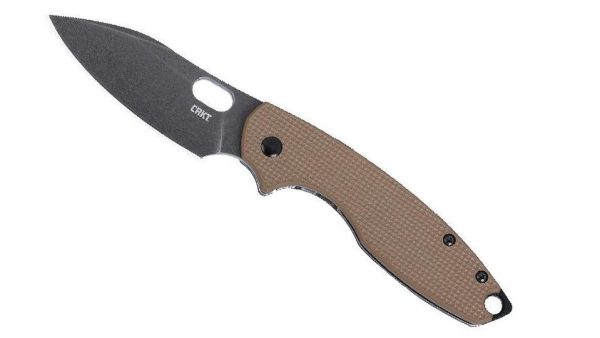 Navaja CRKT Pilar III D2 Black 5317B Marrón G10