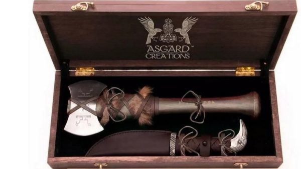 Hacha y Cuchillo Nórdico de Asgard Creations