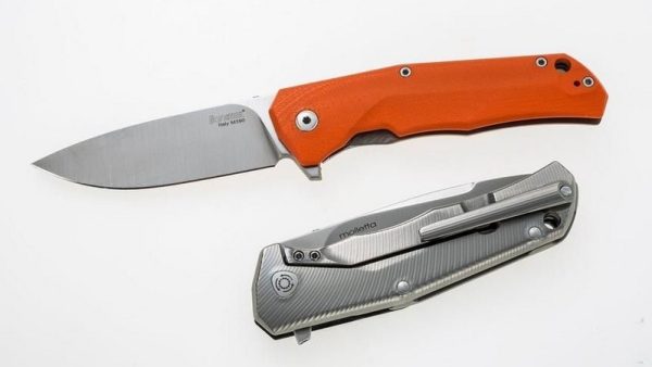Navaja Lionsteel TRE GOR G10 Naranja