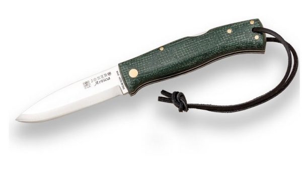 Navaja Joker Artica NV155 Scandi Micarta Yute Verde