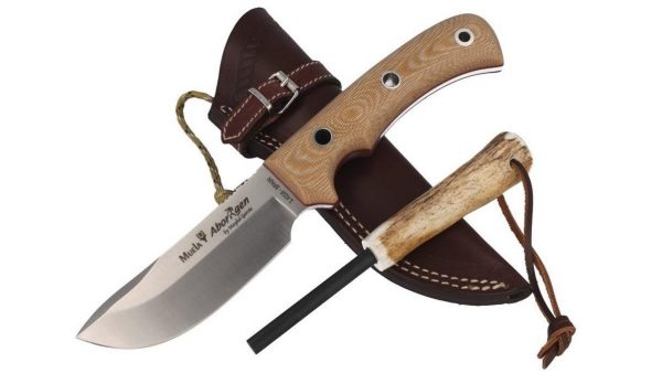 Cuchillo Muela Aborigen 12D es una herramienta de supervivencia diseñada para ofrecer el máximo rendimiento en condiciones extremas. Es ideal para quienes practican actividades al aire libre como el camping, senderismo, caza o cualquier tarea que requiera una herramienta resistente y confiable. Hoja enteriza en acero inoxidable 1.4116 (420MOV