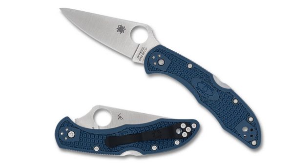 Navaja Spyderco Delica 4 CPM-SPY27 FRN Azul Cobalto | Modelo C11PCBL ✨ Precisión japonesa, acero exclusivo y ligereza excepcional en una navaja EDC icónica