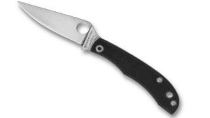 Spyderco HoneyBee G10 Negra | Mini Navaja EDC de Bolsillo