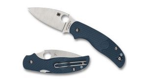 Spyderco Sage 5 C123PCBL – Navaja Premium con Mango FRN Azul Cobalto y Hoja CPM-SPY27