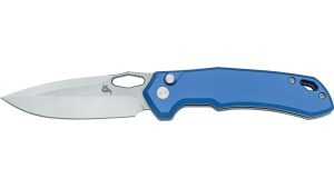 BlackFox Atros Aluminio Azul BF-770BL – Navaja EDC con hoja VG-10 y mango de Aluminio.