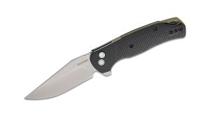 Navaja Kershaw 1429 Runoff | Flipper EDC con Bloqueo de Botón y Sistema KVT