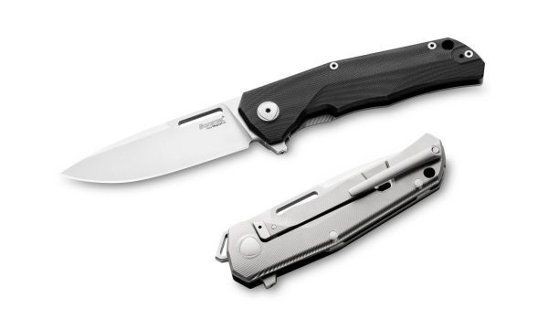 Navaja LionSteel Q4ttro Q4 GBK Negra – MagnaCut, Mango G10