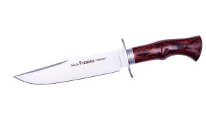 Cuchillo Muela Cherokee-19R – Hoja de 19 cm y mango de madera Rosewood | Fabricado en España