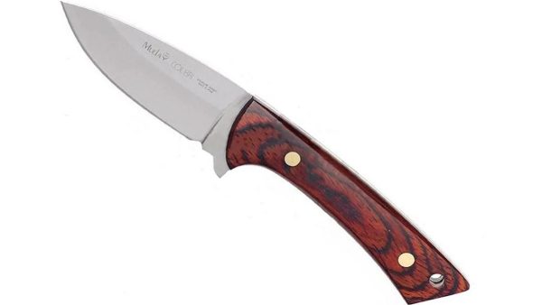 Cuchillo Muela Colibrí COL-9R – Hoja de 9 cm y mango de madera coral | Fabricado en España